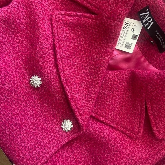 NWT Zara Textured Coat - Picture 5 of 5